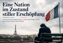 Kommentar: Die stille Erschöpfung einer Nation Frankreich-erschöpft_Illustration