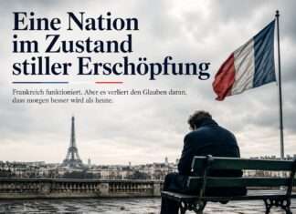 Kommentar: Die stille Erschöpfung einer Nation Frankreich-erschöpft_Illustration