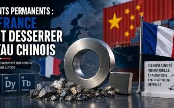 Permanente Magnete: Frankreichs Kampf gegen Chinas strategische Dominanz Frankreich-produziert-Magneten-seltene Erden_Illustration