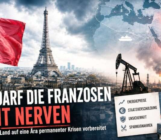 „Man darf die Franzosen nicht nerven“ — wie Paris das Land auf eine Ära permanenter Krisen vorbereitet Frankreich-zwischen-Energiekrise-und-geopolitischen-Spannungen_Illustration