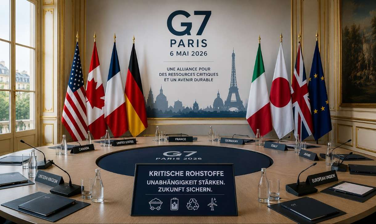 Der Westen sucht den Rohstoffschutzschirm - Warum das G7-Treffen in Paris weit mehr ist als eine Wirtschaftskonferenz