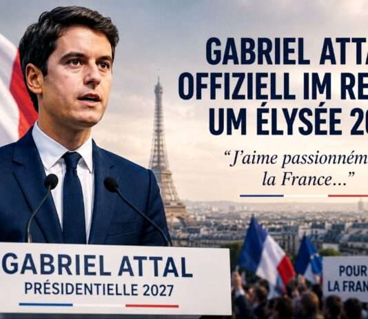 Gabriel Attal und die schwierige Suche nach dem „Post-Macronismus“ Gabriel-Attal-Präsidentschaftswahlkampf_Illustration