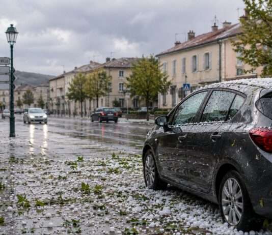 Unwetterserie im Südwesten Frankreichs: Hagel, Überschwemmungen und ein Wetter, das keine Pause kennt Gewitter-Südwestfrankreich_Illustration