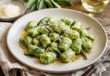 Frühling auf dem Teller: Gnocchi verts mit Spinat und brauner Butter Gnocchi-verts-mit-Spinat-und-brauner-Butter
