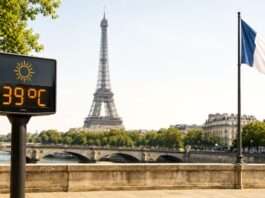 Hitze-Paris-Eiffelturm_Illustration