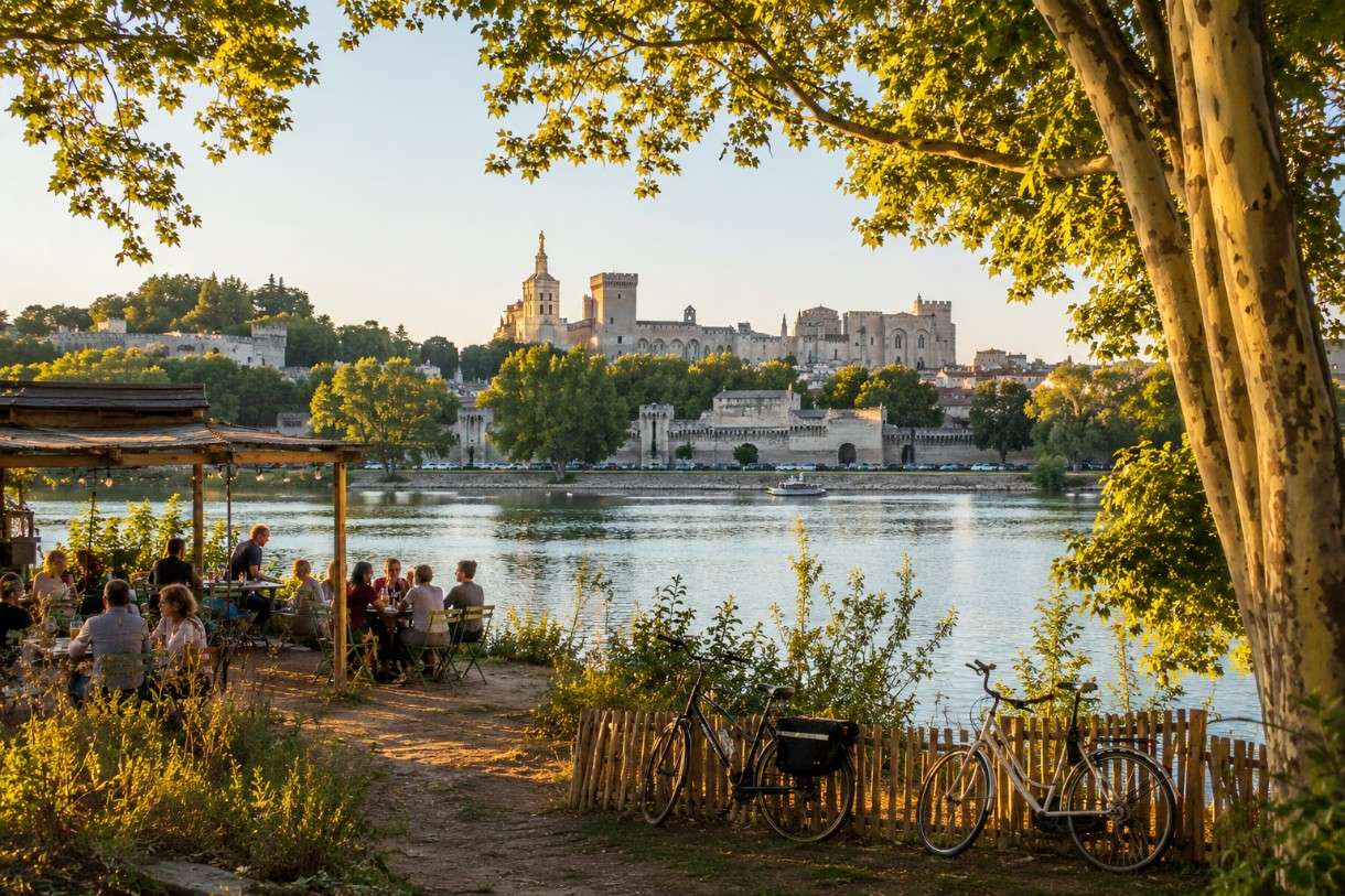 Die Insel, die Avignon entkommt