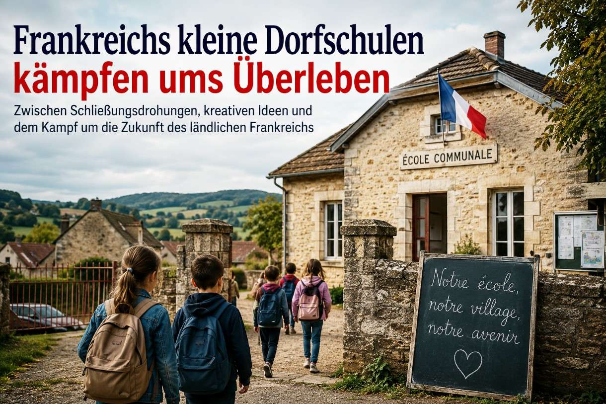 Frankreichs kleine Dorfschulen kämpfen ums Überleben