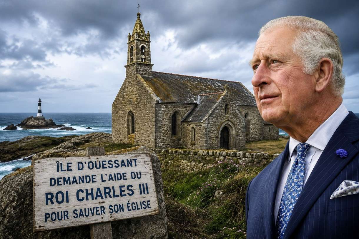 Wenn der Atlantik an den Mauern rüttelt: Ouessant hofft auf Hilfe aus Buckingham Palace