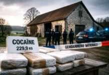 230 Kilo Kokain auf einem Bauernhof im Jura – wie internationale Drogenkartelle Frankreichs Provinz entdecken Kokainfund-Farm_Illustration