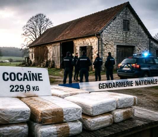230 Kilo Kokain auf einem Bauernhof im Jura – wie internationale Drogenkartelle Frankreichs Provinz entdecken Kokainfund-Farm_Illustration