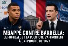 Mbappé gegen Bardella: Wenn der Fußball in Frankreich zur politischen Bühne wird MBappe-gegen-Bardella_Illustration