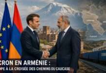 Macron im Kaukasus: Europas geopolitische Bewährungsprobe zwischen Russland, Türkei und neuer Ordnung Macron-Armenien_Illustration