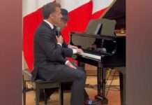 Wenn Diplomaten singen: Emmanuel Macron, Aznavour und die Macht der symbolischen Geste Macron_Eriwan-singend_ScreenYoutube