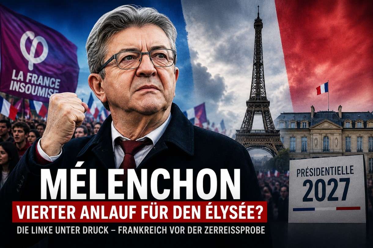 Mélenchon wagt den vierten Anlauf – und verschärft die strategische Krise der französischen Linken