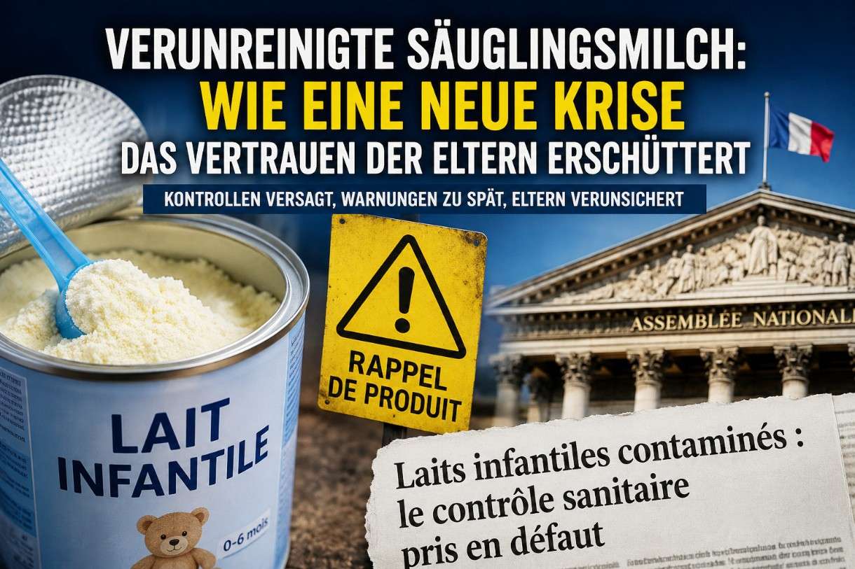 Verunreinigte Säuglingsmilch: Wie eine neue Krise das Vertrauen der Eltern erschüttert