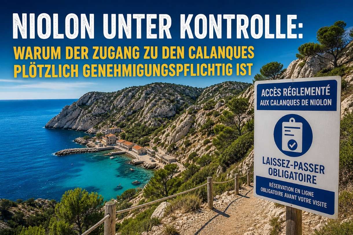 Niolon unter Kontrolle: Warum der Zugang zu den Calanques plötzlich genehmigungspflichtig ist