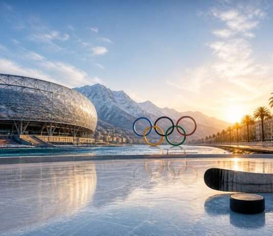 Nizza ringt um Eis und Einfluss – Olympische Spiele als Bühne der Macht Olympia-Winterspiele-Nizza_Illustration