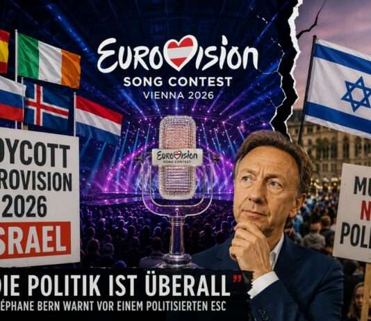 Eurovision – längst mehr als ein Gesangswettbewerb: „Die Politik ist überall“, warnt Stéphane Bern Politisierung-ESC_Illustration