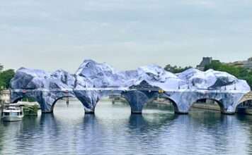 Paris inszeniert seine älteste Brücke neu — und plötzlich erinnert sich die Stadt an ihre kulturelle Macht Pont-Neuf-by-JR_ScreenX
