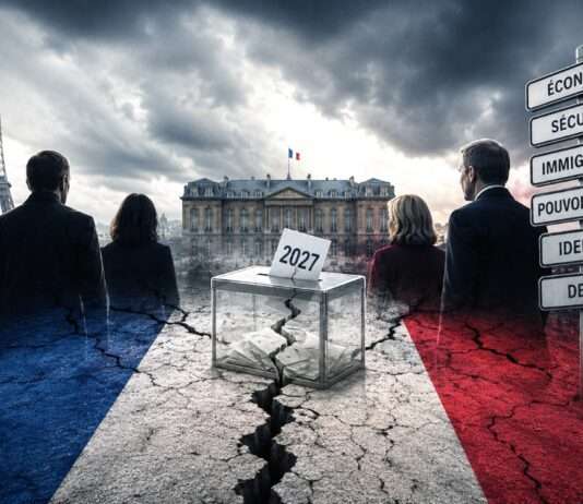 Frankreich 2027: Eine Präsidentschaftswahl im Schatten der Krisen Präsidentschaftswahl-Krisen-Frankreich_Illustration