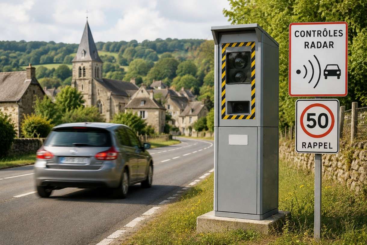 Attrappen am Straßenrand: Wie falsche Blitzer in der Corrèze echte Wirkung entfalten