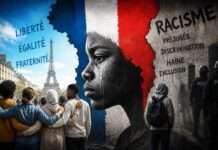 Saint-Denis im Fokus: Bally Bagayoko und der Versuch, Antirassismus politisch neu zu verankern Rassismus-in-Frankreich_Illustration