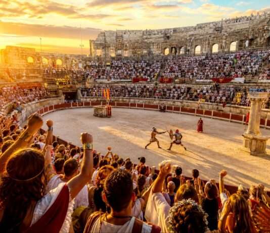 Nîmes im Rausch der Antike – wenn Geschichte lebendig wird Römische-Tage-Nimes_Illustration