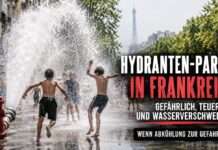 Wenn Paris unter Wasser steht: Frankreich kämpft gegen gefährliche Hydranten-Partys Street-Pooling-Paris_Illustration