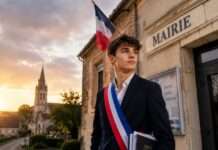 Neunzehn Jahre alt und Bürgermeister in Frankreich Student-Bürgermeister_Illustration