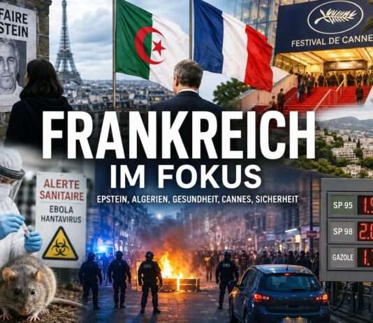 Frankreich am Montag: Epstein, Algerien, Cannes und die Angst vor Kontrollverlust Tagesüberblick-18-Mai-2026_Illustration
