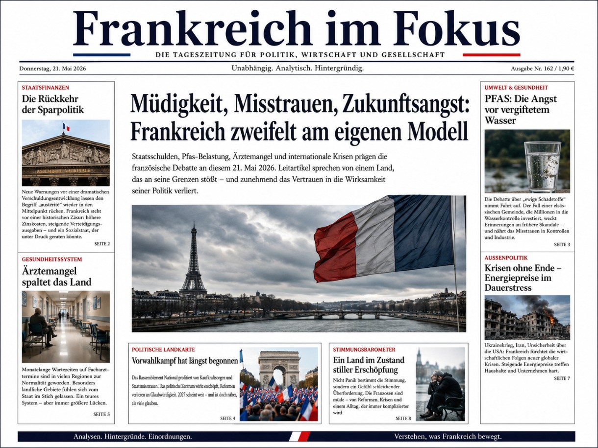 Frankreich zwischen Müdigkeit und Misstrauen