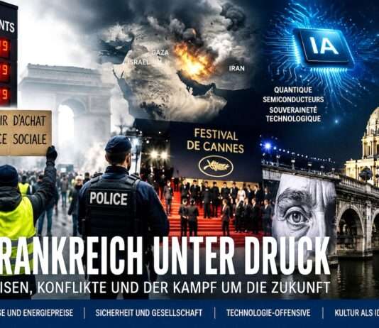 Frankreich im Dauerstress: Zwischen Nahostkrise, Sicherheitsängsten und Technologieoffensive Tagesüberblick-23-Mai-2026_Illustration