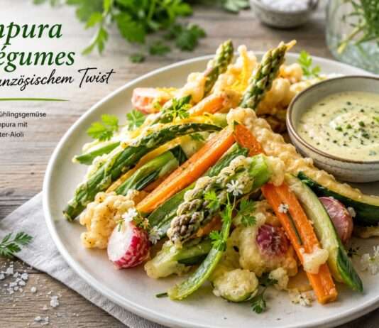 Tempura de légumes mit französischem Twist – Der Frühling auf knusprige Art Tempura-de-légumes-mit-französischem-Twist