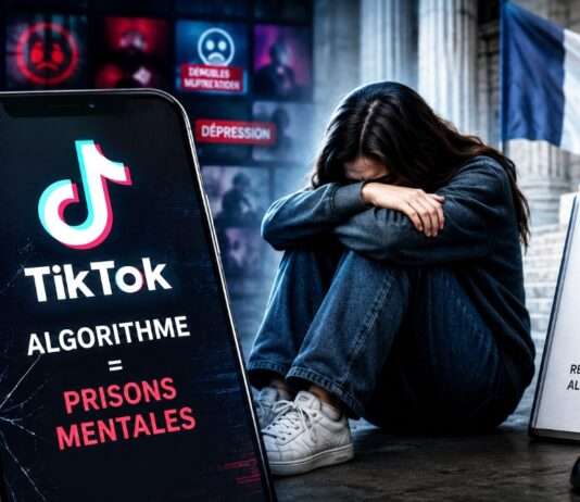 TikTok vor Gericht: Französische Familien klagen gegen den Algorithmus TikTok-und-die-Verantwortung-der-Algorithmen_Illustration