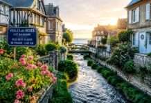 Der Fluss, der sich Zeit nimmt Veule-les-Roses_Illustration