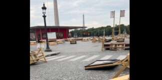 Zwischen Jubel und Zerstörung: PSG-Fans verwüsten Fotoausstellung auf der Place de la Concorde Zerstörung-PSG-Paris_ScreenFacebook
