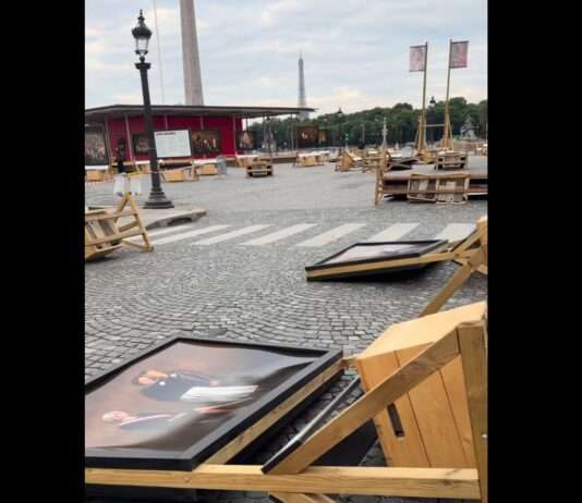 Zwischen Jubel und Zerstörung: PSG-Fans verwüsten Fotoausstellung auf der Place de la Concorde Zerstörung-PSG-Paris_ScreenFacebook