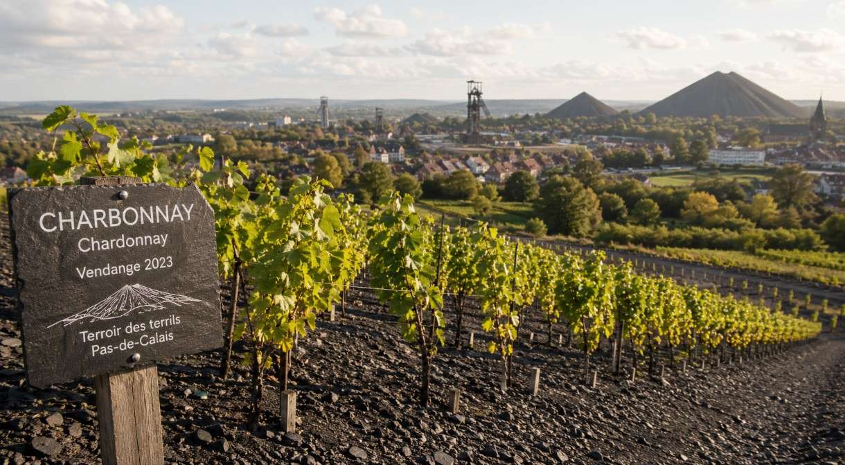 Wein auf schwarzem Grund