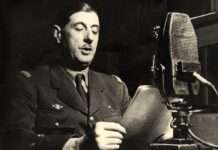 Der Ungehorsam, der Frankreich rettete Charles_de_Gaulle_au_micro_de_la_BBC-1