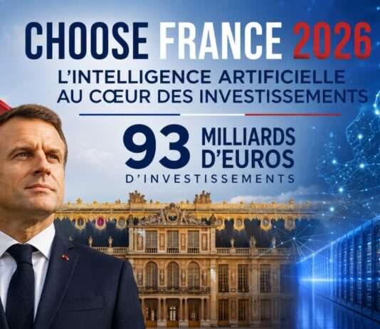 Versailles als KI-Kraftwerk Europas: Macron lockt 93 Milliarden Euro nach Frankreich Choose-France-Versailles_Illustration