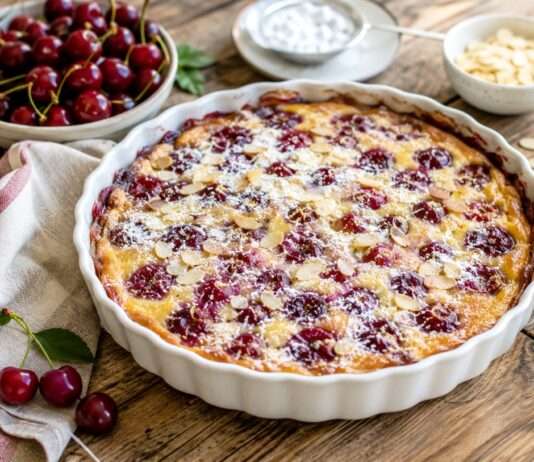 Clafoutis aux Cerises – Der französische Kirschklassiker in moderner Interpretation Clafoutis-aux-Cerises