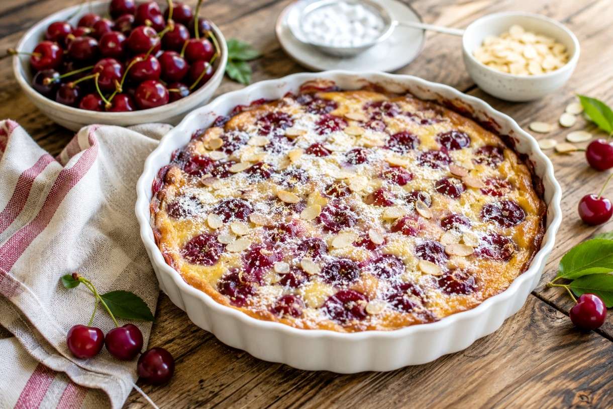 Clafoutis aux Cerises – Der französische Kirschklassiker in moderner Interpretation