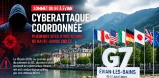 Cyberangriff während des G7-Gipfel: Digitale Störaktion in der Haute-Savoie Cyberattacken-G7-Evian_Illustration