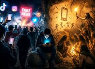 Kommentar: Willkommen in der digitalen Steinzeit Digitale-Steinzeit-heute_Illustration