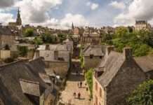 Dinan – Wo das Mittelalter noch lebt Dinan_Panorama_Wikipedia