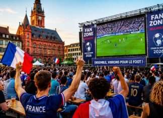Fußball als Brücke: Mulhouse setzt bei der WM 2026 auf Gemeinschaft statt Abgrenzung Fanzone-Mulhouse_Illustration
