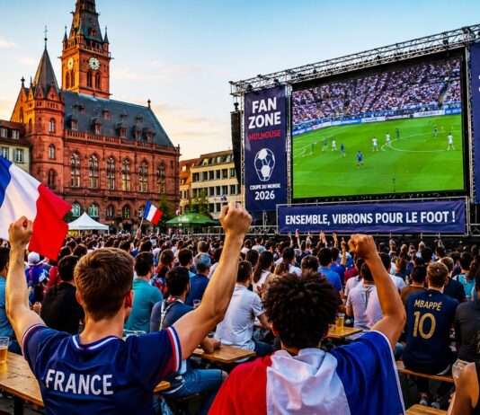 Fußball als Brücke: Mulhouse setzt bei der WM 2026 auf Gemeinschaft statt Abgrenzung Fanzone-Mulhouse_Illustration