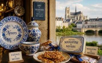Fayence und Nougatine – die gut gehüteten Geheimnisse von Nevers Fayence-Nougatine-Nevers_Illustration