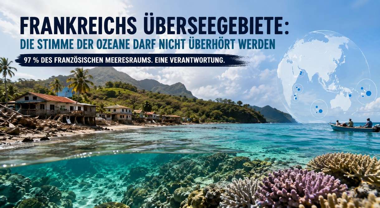 Kaum vertreten, aber massiv betroffen: Frankreichs Überseegebiete wollen beim Meeresschutz mitreden