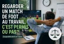 Fußball im Büro schauen – in Frankreich erlaubt oder riskant? Fussball-Arbeitsplatz_Illustration